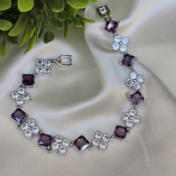 Purple Spinel Bracelet