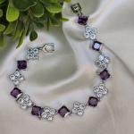 Purple Spinel Bracelet