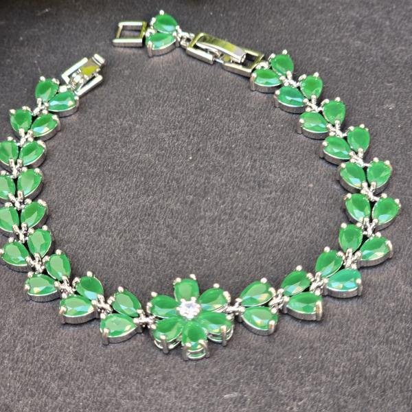 Green Emerald bracelet