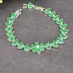 Green Emerald bracelet