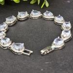 White drop bracelet