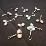 Multicoloure shimmer  pins