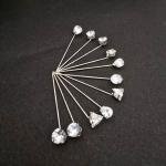 Crystal hijab pins