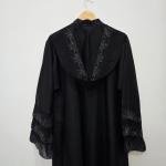 Black abaya.