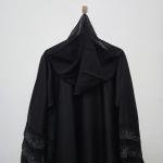 Black abaya.